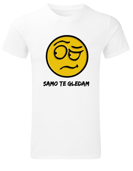 Majice sa stampom natpisom slikom/Za decka/samo te gledam.jpg